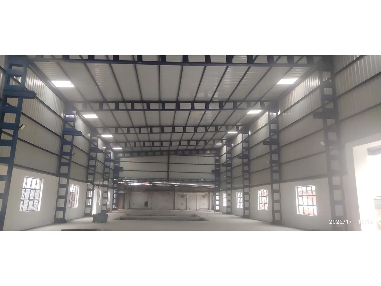 steel structure shed design