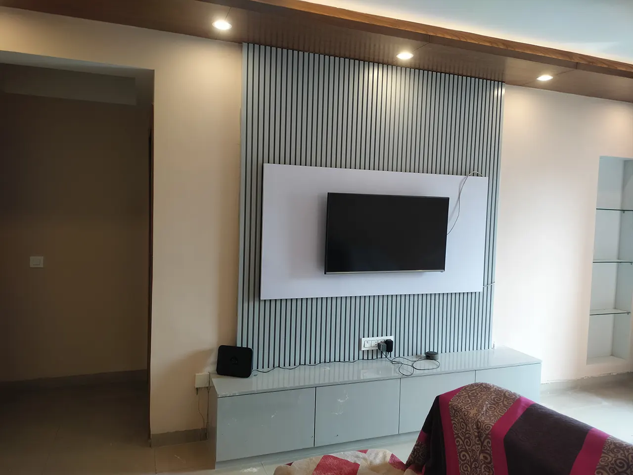 tv panel unit design